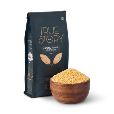 TRUE STORY - Organic Yellow Moong Dal 500gm